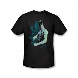 Bruce Lee - Feel! Slim Fit Adult T-Shirt In Black