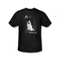 Bruce Lee - In Your Face Slim Fit Adult T-Shirt In Black