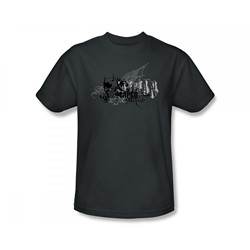 Batman - Urban Crusader Adult T-Shirt In Charcoal