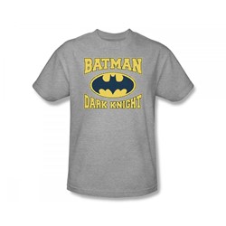 Batman - Dark Knight Jersey Adult T-Shirt In Heather