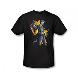 Batman - Joker Bang Slim Fit Adult T-Shirt In Black
