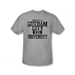 Batman - Property Of Gcu Slim Fit Adult T-Shirt In Heather