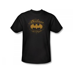 Batman - Batman La Slim Fit Adult T-Shirt In Black