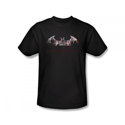 Batman: Arkham City - Bat Fill Slim Fit Adult T-Shirt In Black
