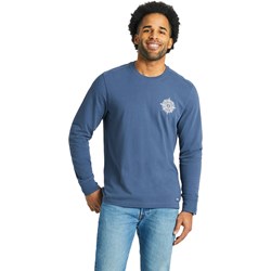 Life Is Good - Mens Positive Compass Long Sleeve Crusher-Lite T-Shirt