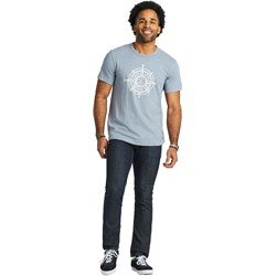 Life Is Good - Mens Positive Compass Textured Slub T-Shirt