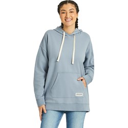 Life Is Good - Womens Solid Oversized Simply True Fleece Hoodie