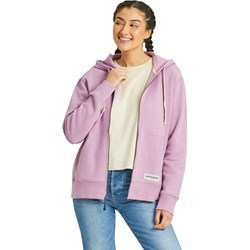 Life Is Good - Womens Solid Simply True Fleece Zip Hoodie