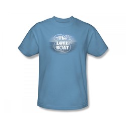Cbs - Love Boat / The Love Boat Adult T-Shirt In Carolina Blue