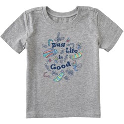 Life Is Good - Toddlers Bug Crusher T-Shirt