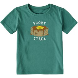 Life Is Good - Toddlers Naive Short Stack Crusher T-Shirt