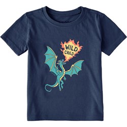 Life Is Good - Toddlers Naive Wild Child Dragon Crusher T-Shirt