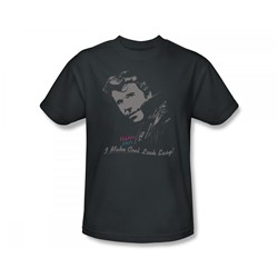 Happy Days - Happy Days / Cool Fonz Slim Fit Adult T-Shirt In Charcoal