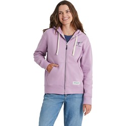 Life Is Good - Womens Dragonfly Simply True Fleece Zip Hoodie