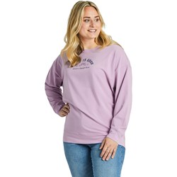 Life Is Good - Womens Positive Lifestyle Brand Crusher-Flex Oversized Crewneck Sweatshirt