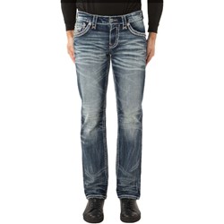 Rock Revival - Mens Keenan J207R Straight Leg Jeans