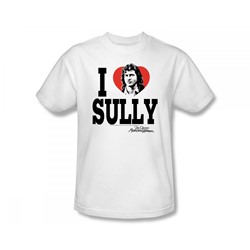 Dr. Quinn Medicine Woman - Dr. Quinn / I Heart Sully Slim Fit Adult T-Shirt In White