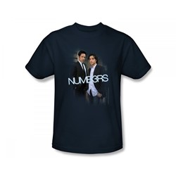 Numbers - Numbers / Don & Charlie Slim Fit Adult T-Shirt In Navy