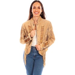 Scully - Womens Fringe/Lacing Jacket