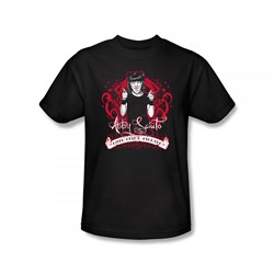 Ncis - Ncis / Goth Grime Fighter Slim Fit Adult T-Shirt In Black