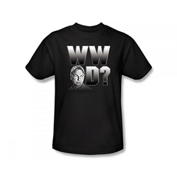 Ncis - Ncis / What Would Gibbs Do? Slim Fit Adult T-Shirt In Black