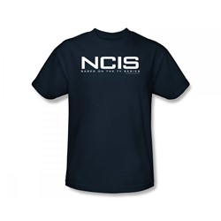 Ncis - Ncis Logo Slim Fit Adult T-Shirt In Navy