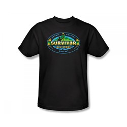 Survivor - All Stars Slim Fit Adult T-Shirt In Black