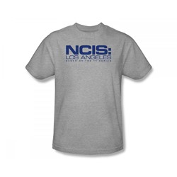Ncis: Los Angeles - Los Angeles Logo Slim Fit Adult T-Shirt In Heather