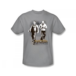 Cbs - La Running Adult T-Shirt In Silver