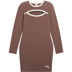 Puma - Womens Her Long Sleeve Trim Dress