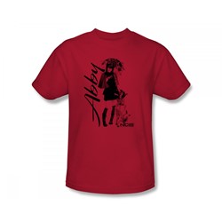 Ncis - Sunny Day Slim Fit Adult T-Shirt In Red