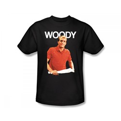 Cheers - Woody Slim Fit Adult T-Shirt In Black