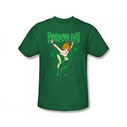 Dc Comics - Poison Ivy Slim Fit Adult T-Shirt In Kelly Green