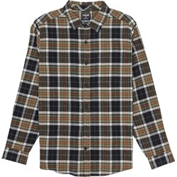 Hurley - Mens Portland Organic Flannel Long Sleeve Woven Shirt