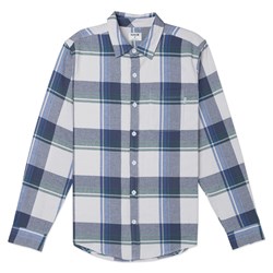 Hurley - Mens Portland Organic Flannel Long Sleeve Woven Shirt