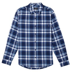 Hurley - Mens Portland Organic Flannel Long Sleeve Woven Shirt