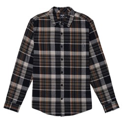 Hurley - Mens Portland Organic Flannel Long Sleeve Woven Shirt