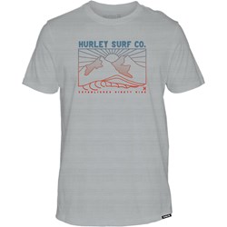 Hurley - Mens Everyday H2O-Dri Horizon Line Slub Short Sleeve T-Shirt