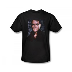 Elvis - Tough Slim Fit Adult T-Shirt In Black