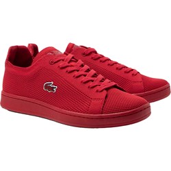 Lacoste - Mens Carnaby Piquee Textile Heel Pop Sneakers