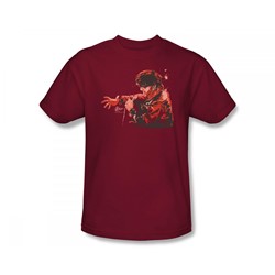 Elvis - Red Comeback Adult T-Shirt In Cardinal