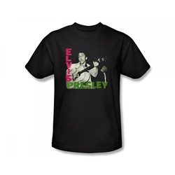 Elvis - Elvis Presley Album Adult T-Shirt In Black