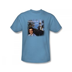 Elvis - How Great Thou Art Adult T-Shirt In Carolina Blue