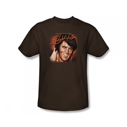 Elvis - Welcome To My World Adult T-Shirt In Coffee