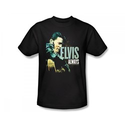 Elvis - Always The Original Slim Fit Adult T-Shirt In Black