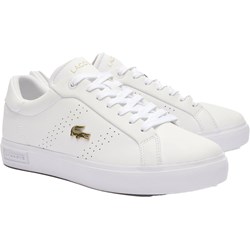 Lacoste - Womens Powercourt 2.0 Leather Sneakers