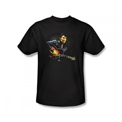 Elvis - 1968 Slim Fit Adult T-Shirt In Black