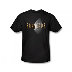 Farscape - Farscape Logo Slim Fit Adult T-Shirt In Black
