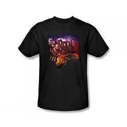 Farscape - Graphic Collage Slim Fit Adult T-Shirt In Black