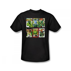 Green Lantern - Gl Covers Slim Fit Adult T-Shirt In Black